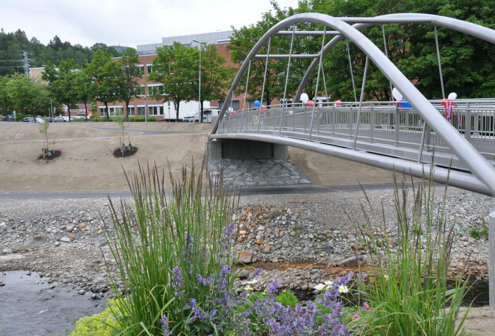 Gang- og sykkelbro Hamang