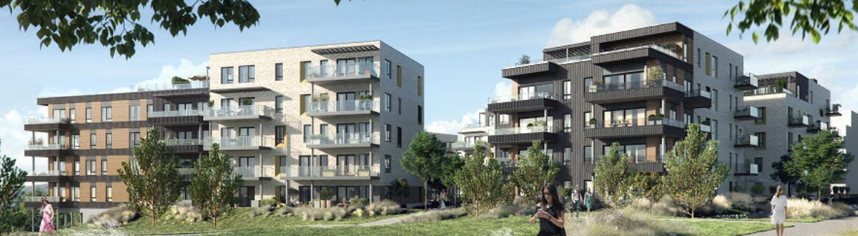 Boliger for unge - Fornebu  - Blokker