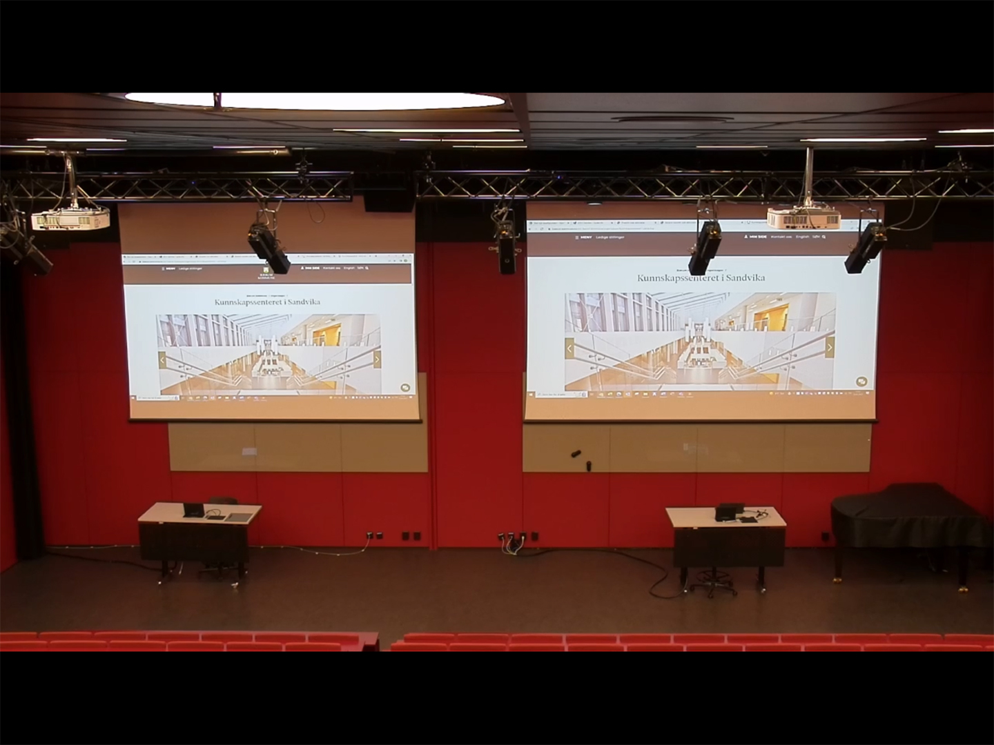 Utseende fra streamingkamera