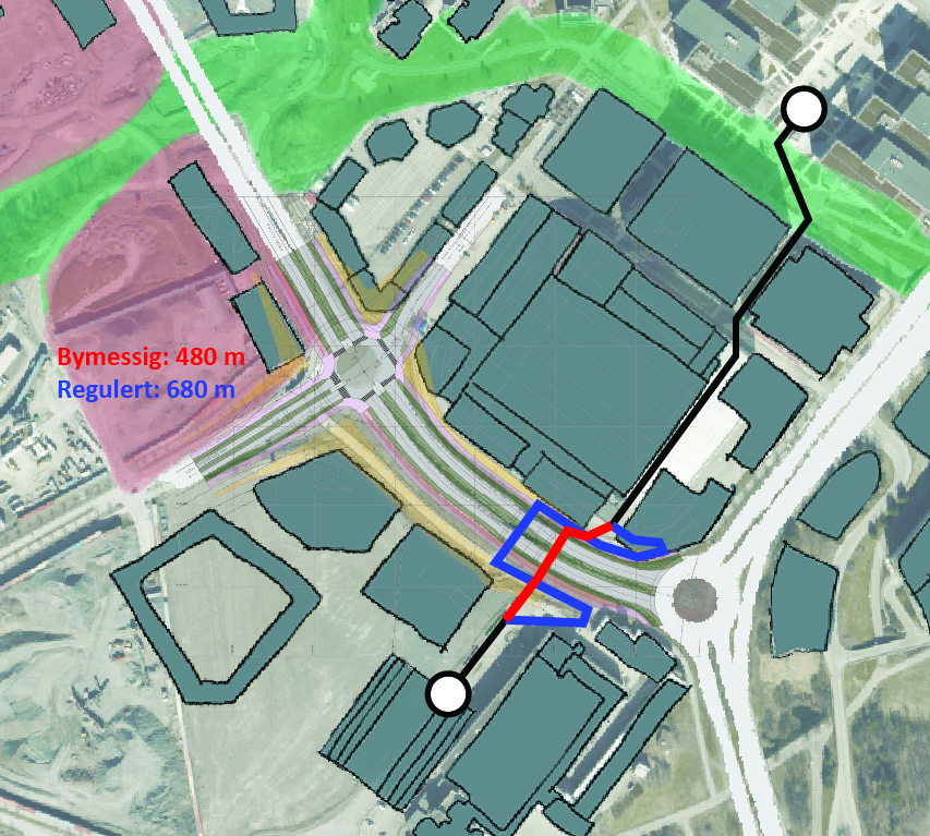 Ganglinjer over krysset - Asplan Viak