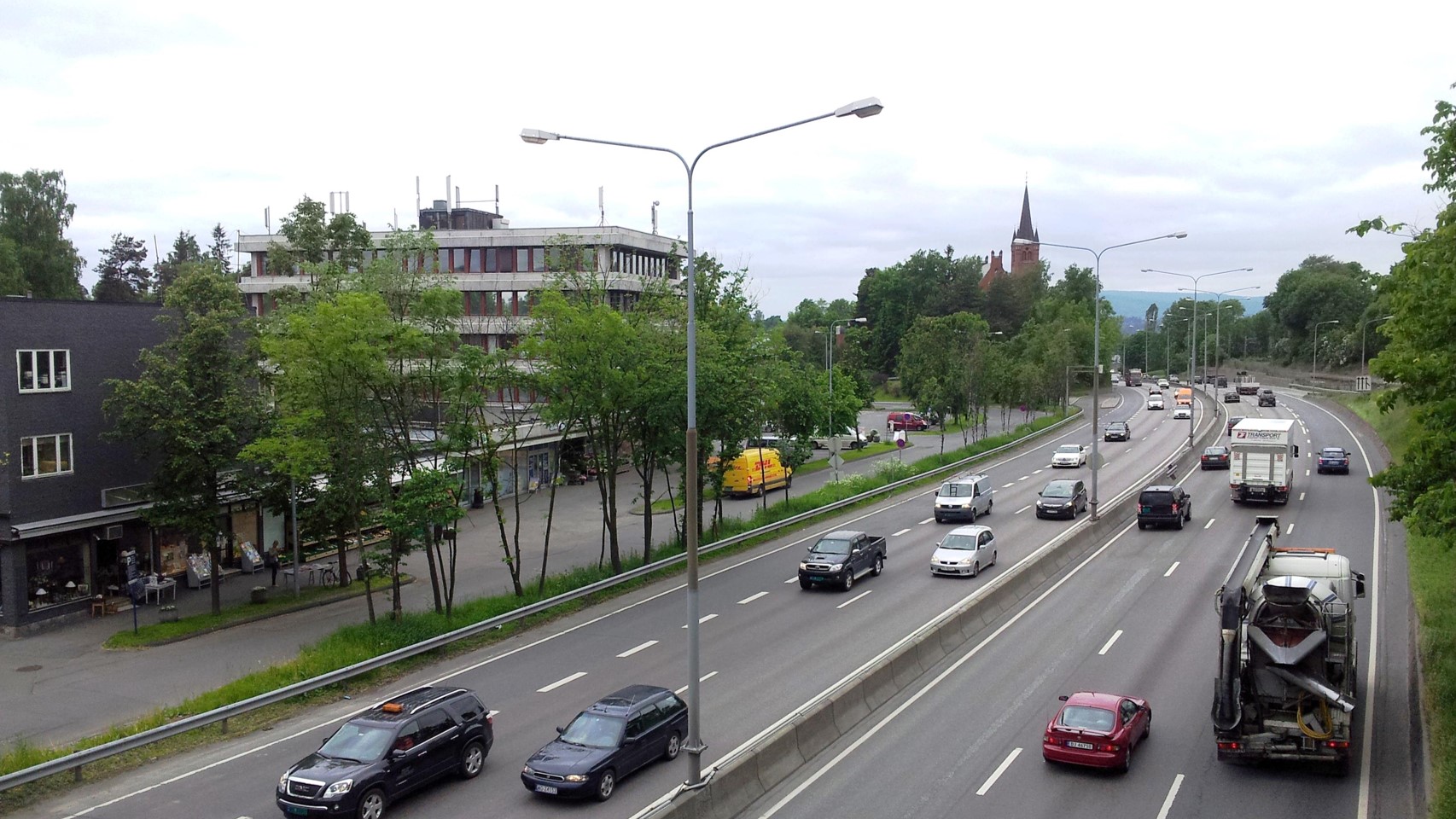 Illustrasjon om Høvik planarbeid