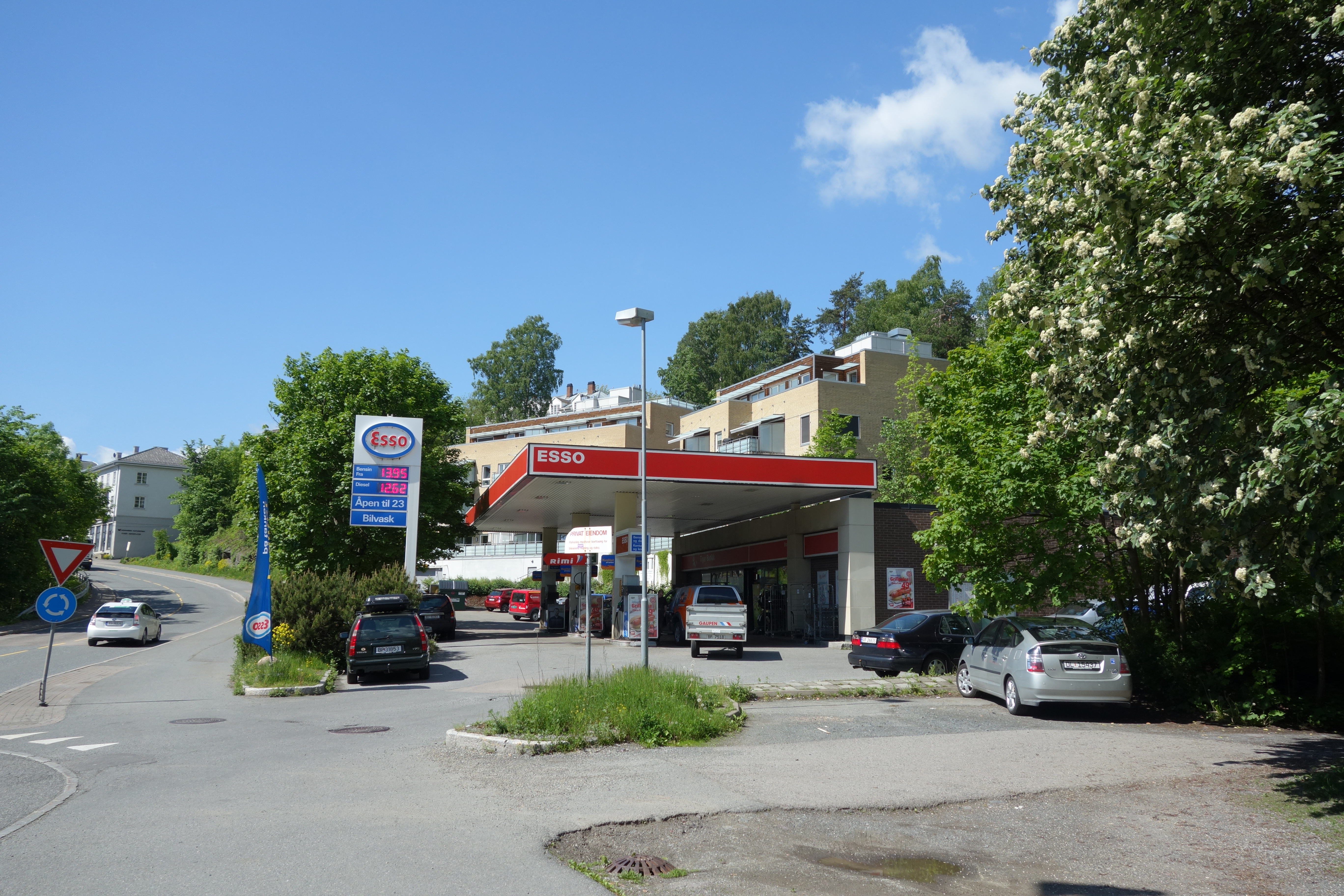 Bensinstasjonen Stabekk