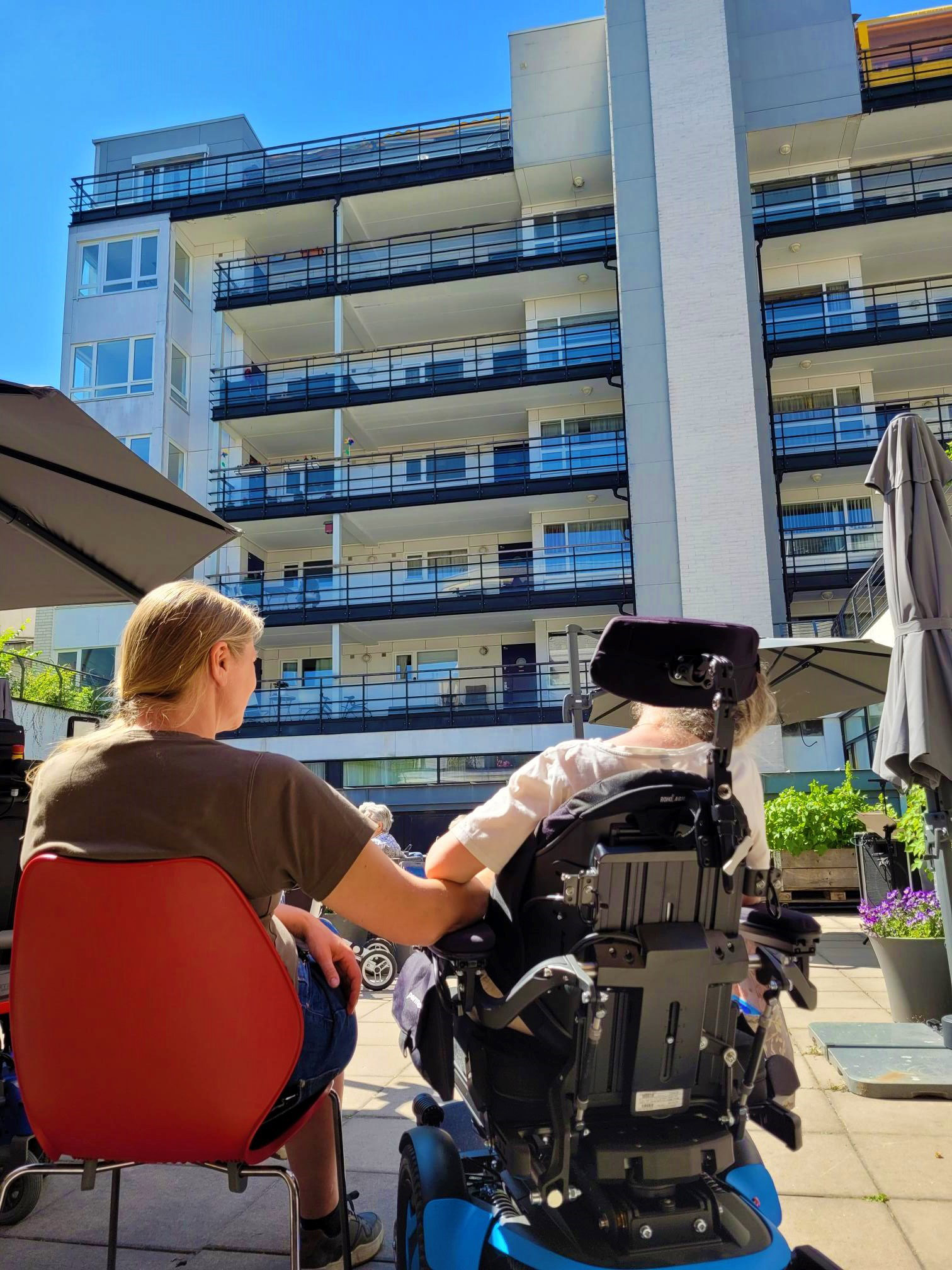 Atriumgården omsorgsboliger  - ute omgivelser