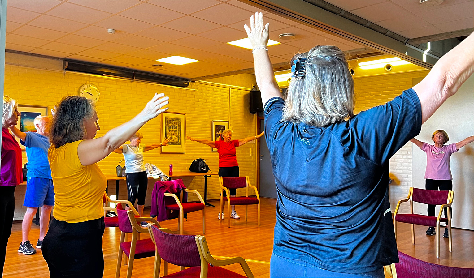 Treningsgruppe - Bøy og tøy med gruppen