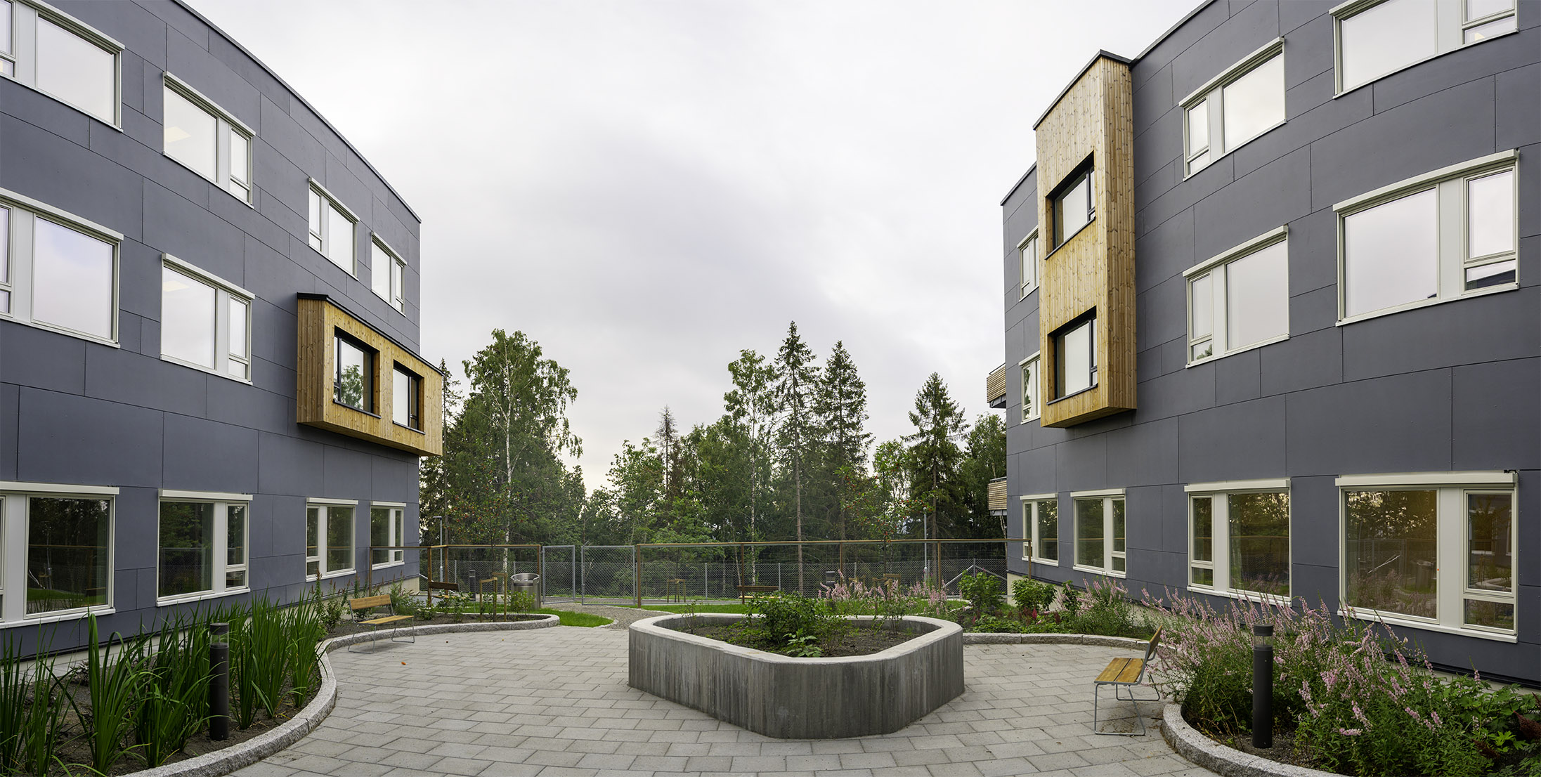 Lindelia sykehjem eksteriør