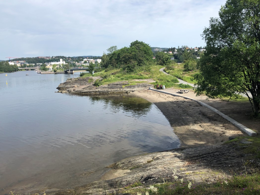 Kalvøya lille badebukt
