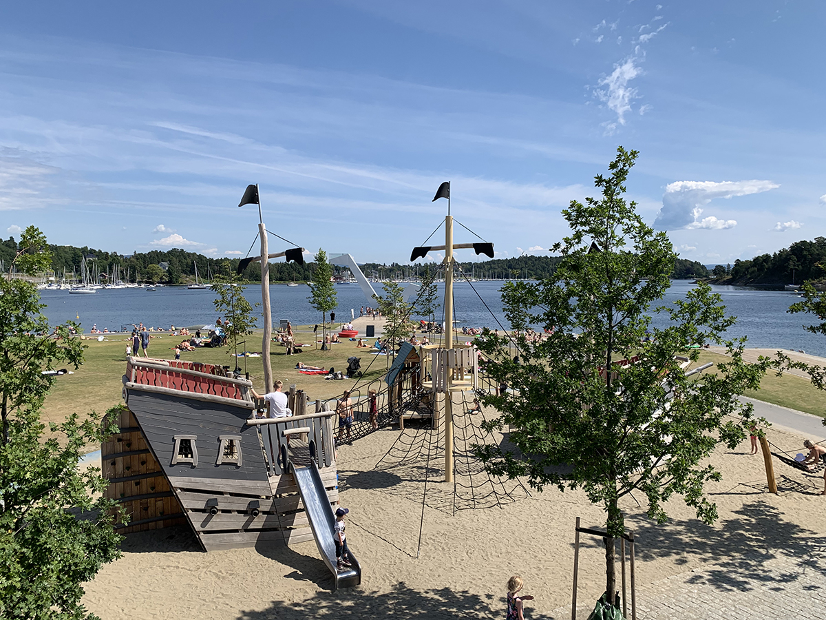 Lekeplassen på Kadettangen